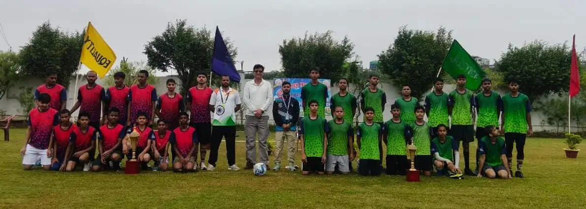 बिड़ला ओपन माइंड्स विद्यालय में अंतर-सदनीय फुटबॉल प्रतियोगिता संपन्न, फ्रेटरनिटी हाउस बना विजेता