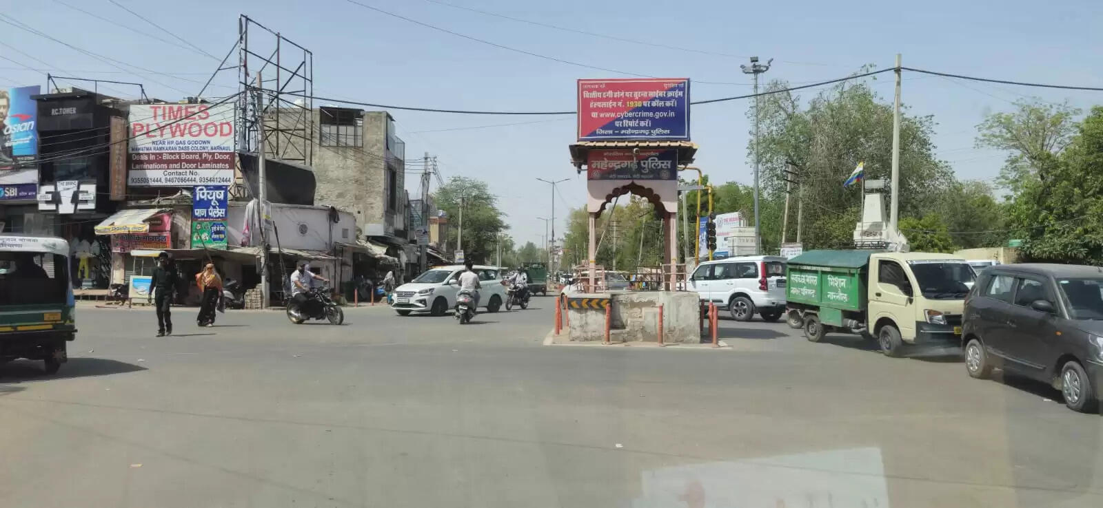 नारनौल में लगेंगी आधुनिक तकनीक की ट्रैफिक सिग्नल लाइटें