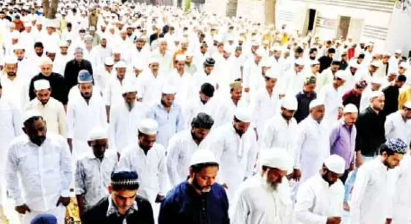 गाजियाबाद में हर्सोल्लास के साथ मनाई गई ईद उल अजहा