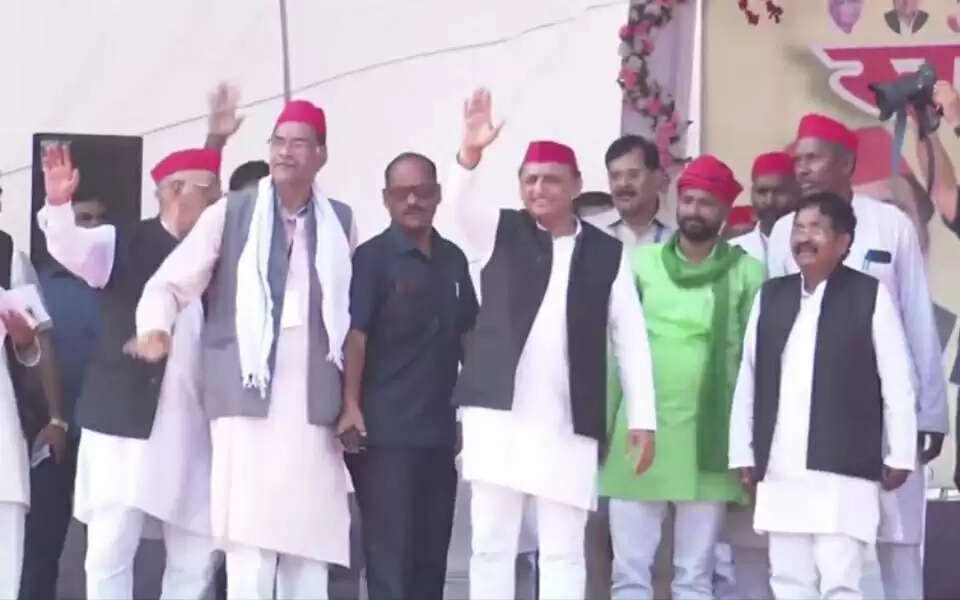 सपा अध्यक्ष अखिलेश यादव का एमपी दौरा, रीवा में चुनावी जनसभा को किया सम्बोधित