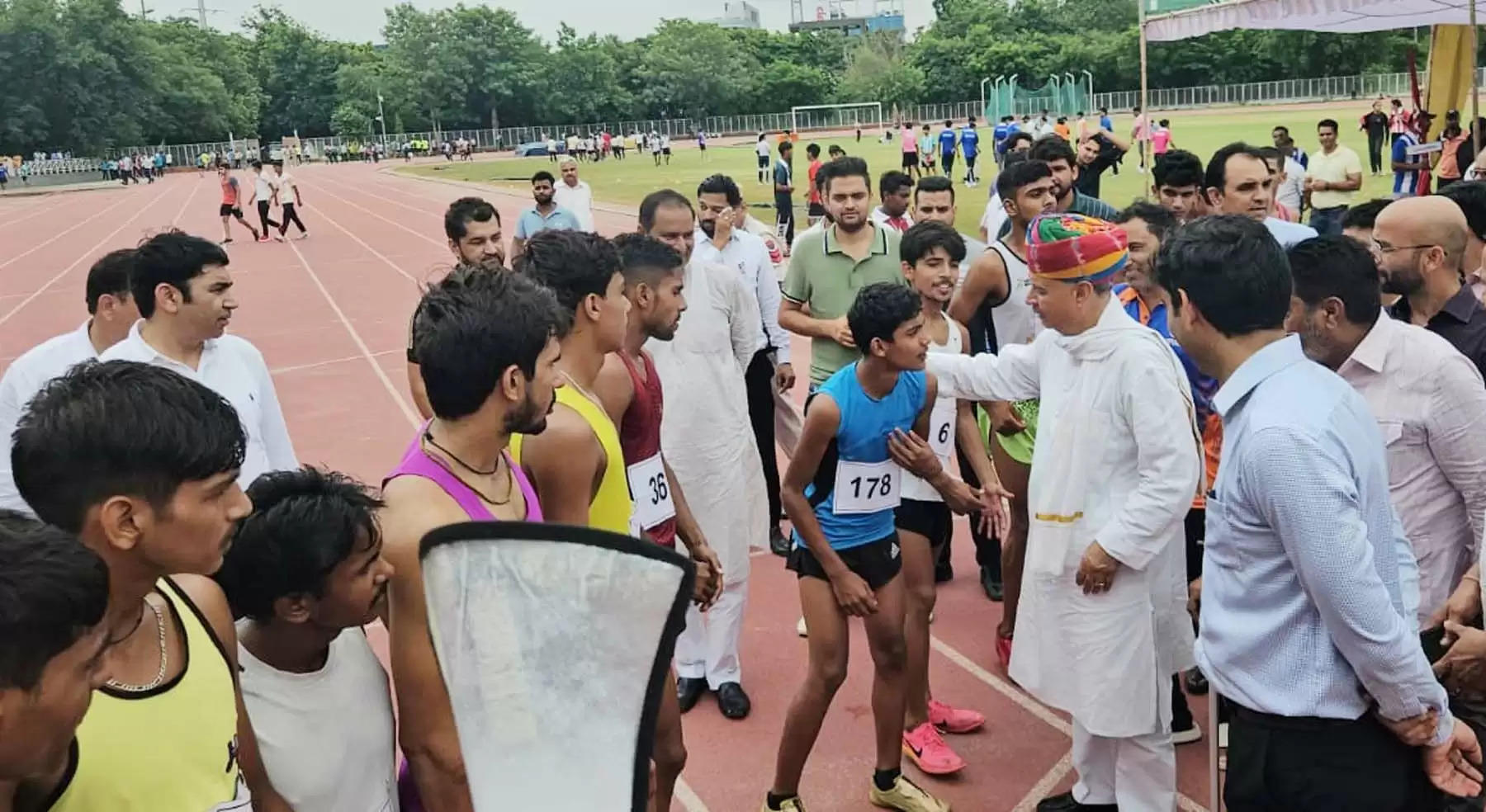 गुरुग्राम के ताऊ देवीलाल स्टेडियम में शुरू हुआ राज्य स्तरीय खेल महाकुंभ