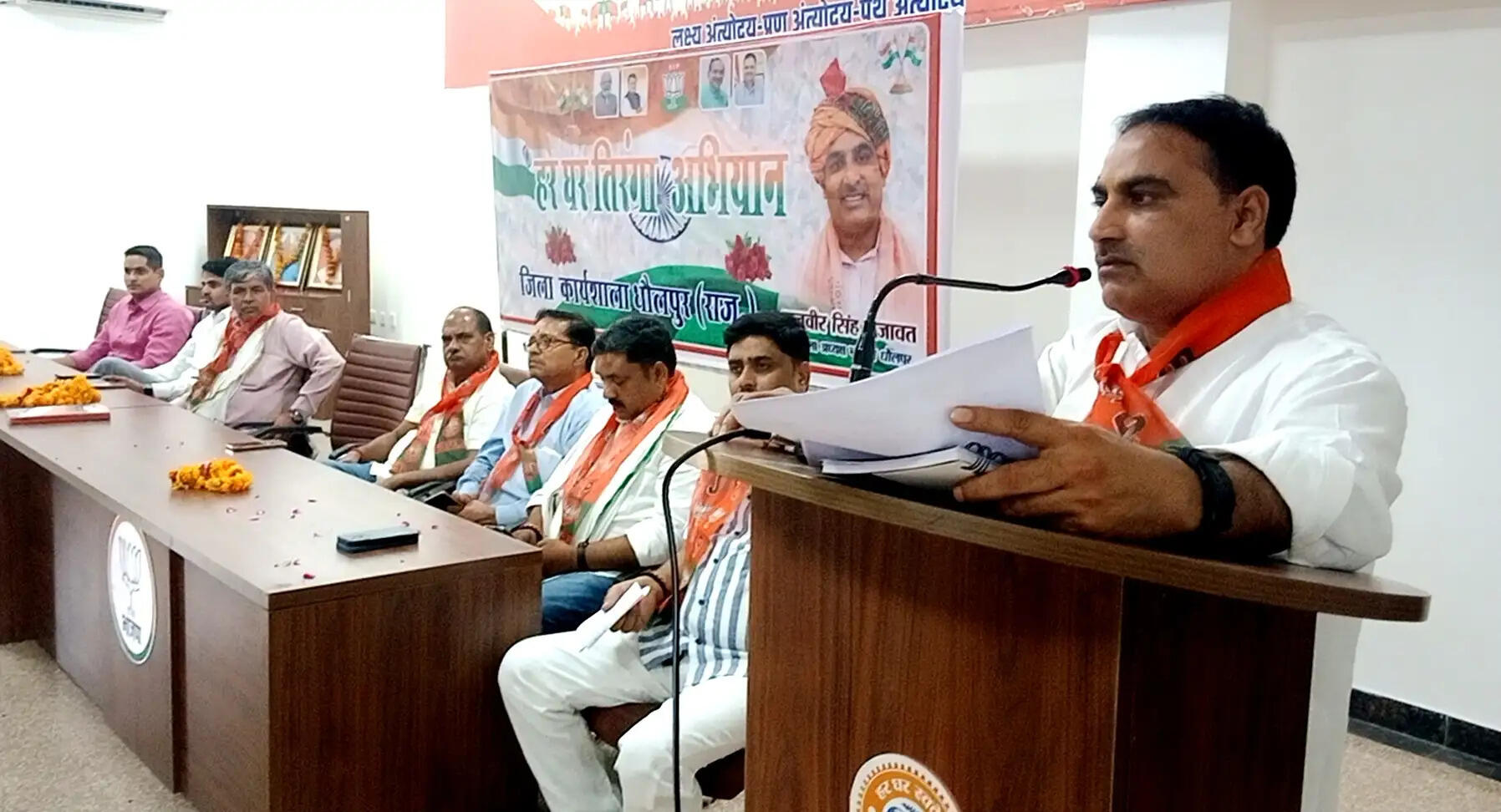 तिरंगा यात्रा के माध्यम से घर-घर फैलाएंगे राष्ट्रभक्ति : राजावत
