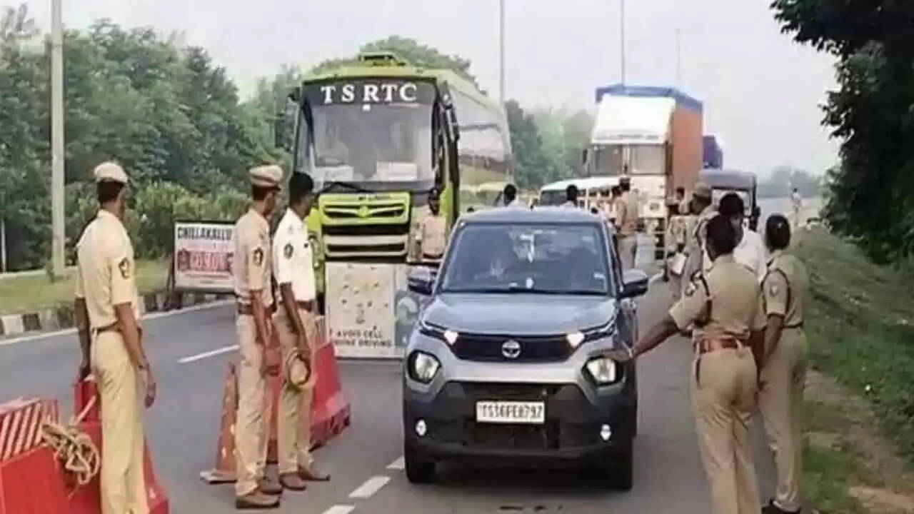 तेलंगाना राज्य में परिवहन विभाग की चेक पोस्ट आज से बंद