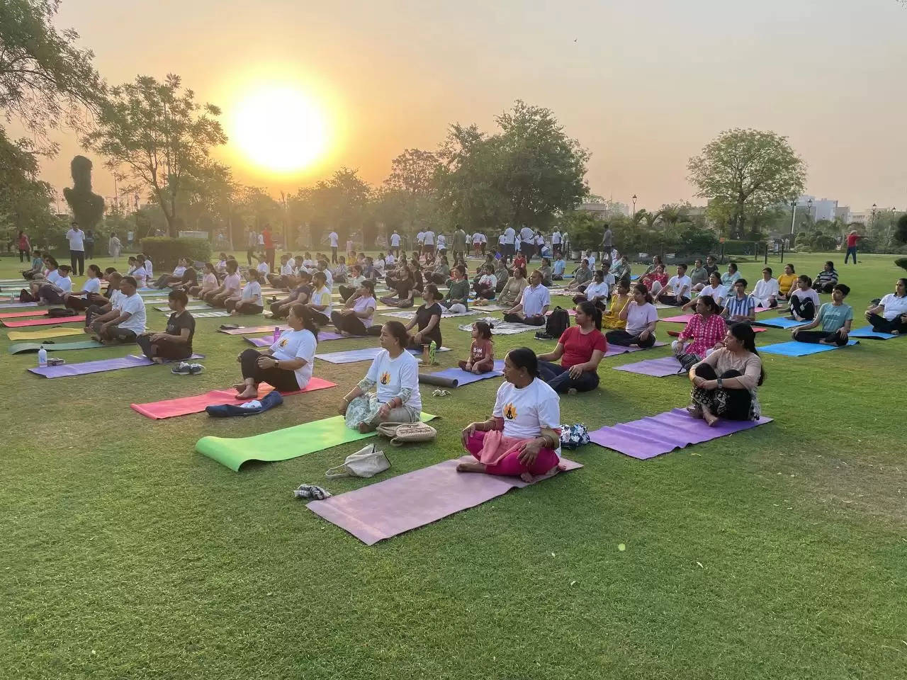 क्रीड़ा भारती योग साधना शिविर आयोजित