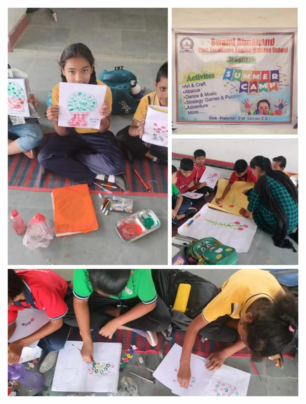 सूरजपुर : सेजेस स्कूल द्वारा समर कैंप का आयोजन