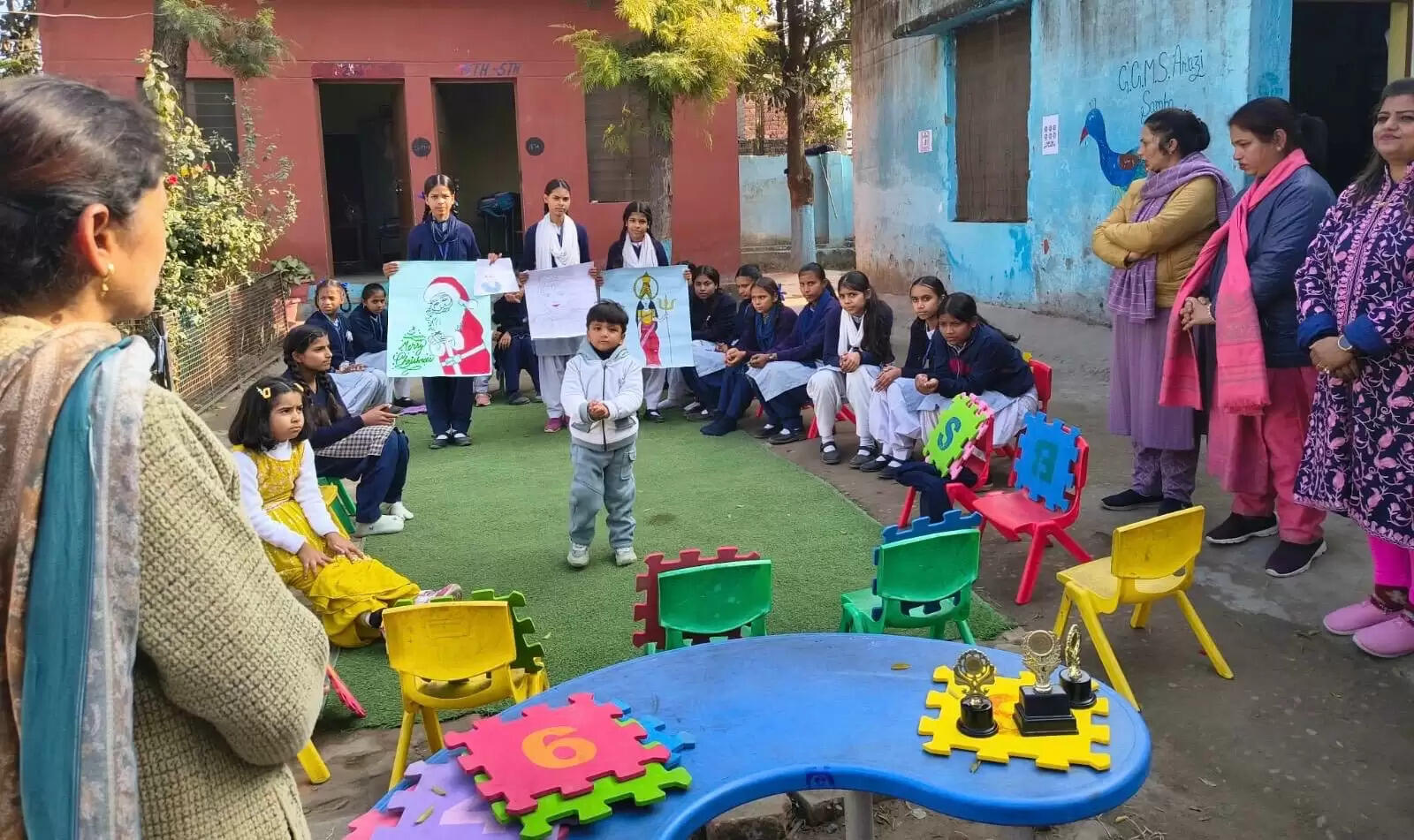 बेटी बचाओ बेटी पढ़ाओ अभियान से सुदूर क्षेत्रों में सशक्तिकरण की नई अलख,&nbsp;चित्रकला प्रतियोगिता से निखरी बालिकाओं की प्रतिभा