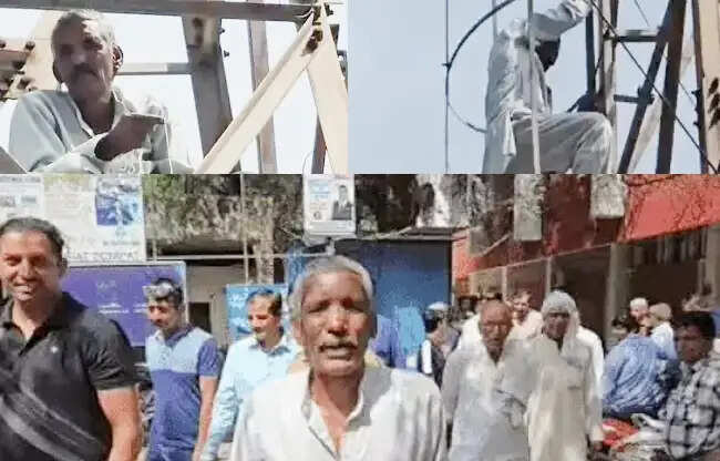 सोनीपत: मिनी सचिवालय मोबाइल टावर पर चढ़ा व्यक्ति सुरक्षित उतारा