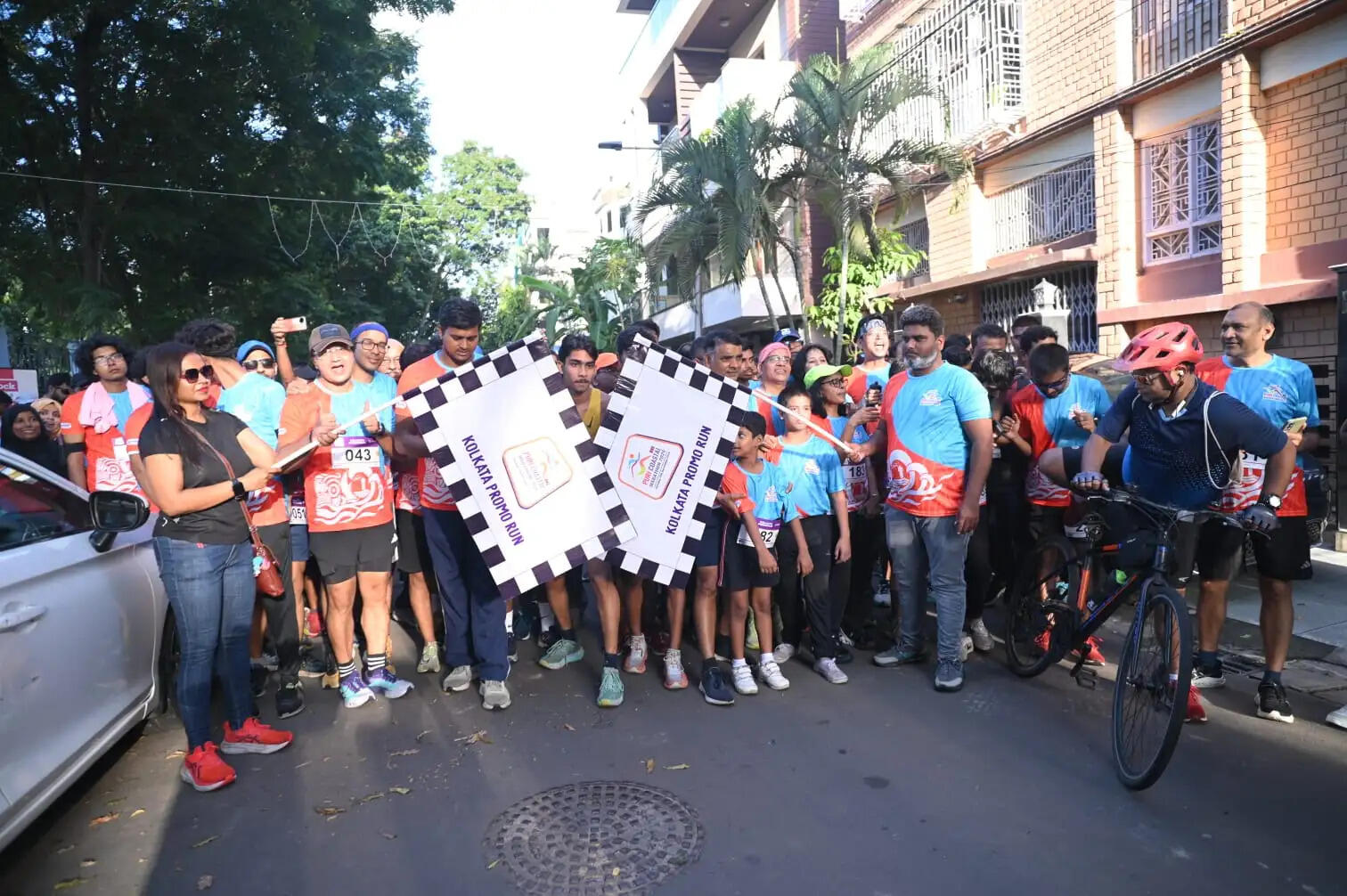 पुरी कोस्टल मैराथन 2026 से पहले कोलकाता प्रोमो रन में 1000 से अधिक प्रतिभागियों ने हिस्सा लिया