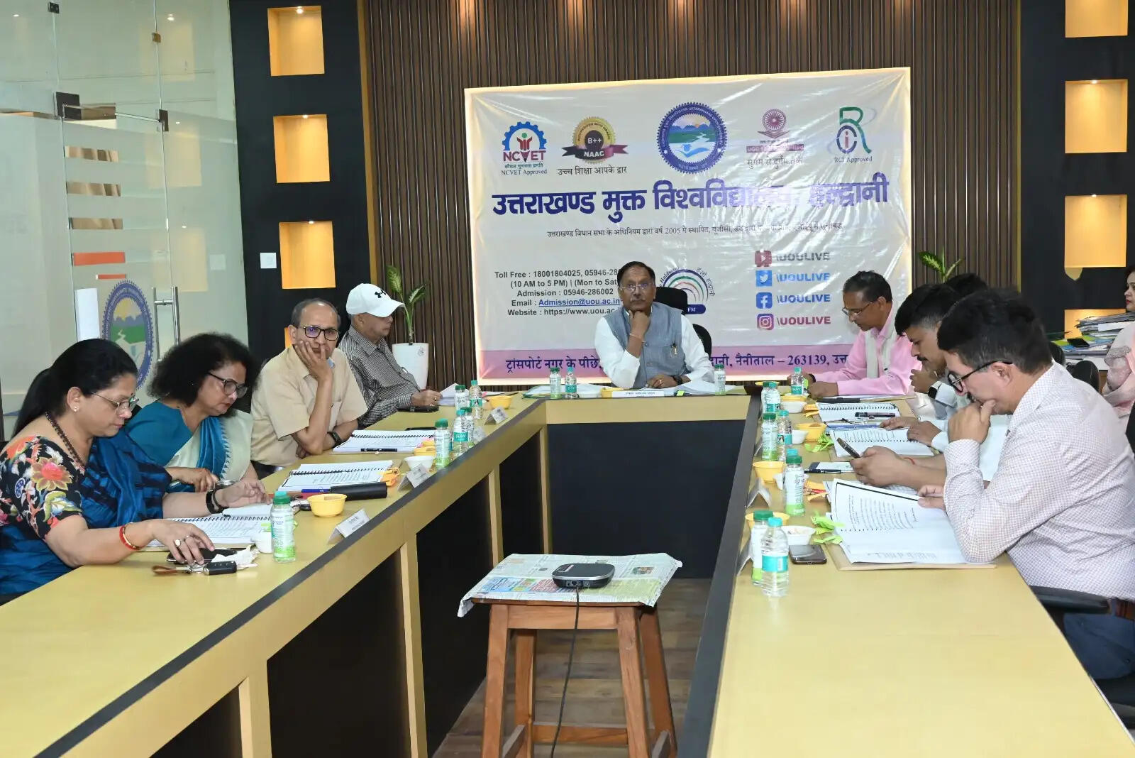 उत्तराखंड मुक्त विश्वविद्यालय की कार्यपरिषद की 45वीं बैठक में लिए गए महत्वपूर्ण निर्णय,