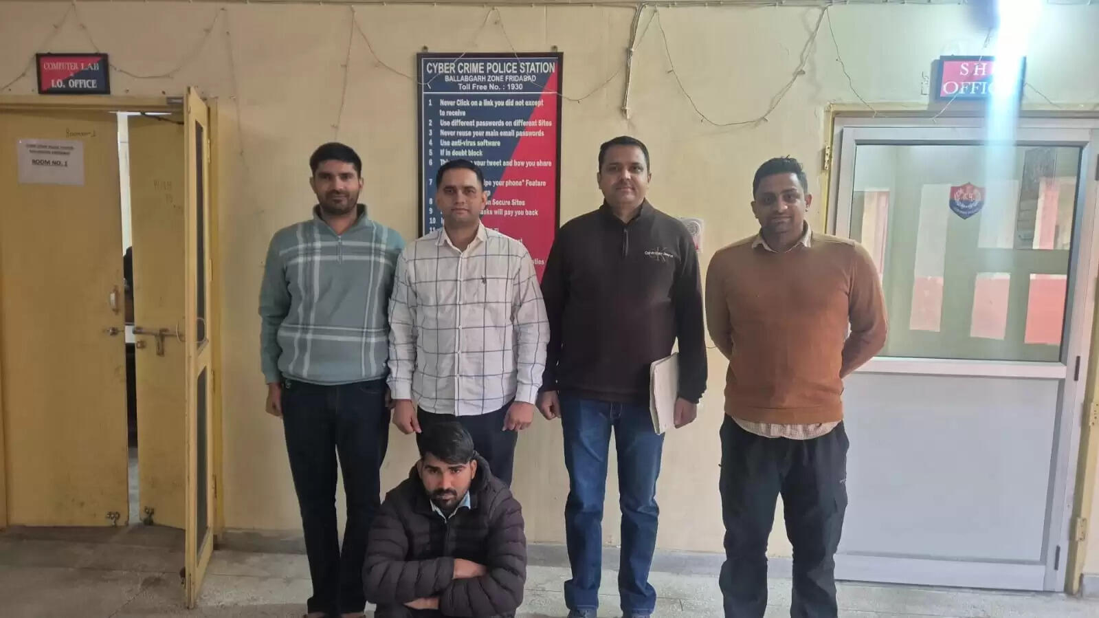 फरीदाबाद : गेम में मुनाफेे का लालच देकर लाखों की ठगी, खाताधारक गिरफ्तार