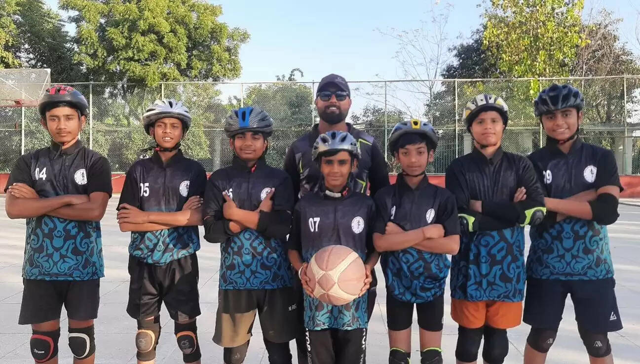 भानुप्रताप सैनी बने राजस्थान जूनियर रोलर बास्केटबॉल टीम के कप्तान