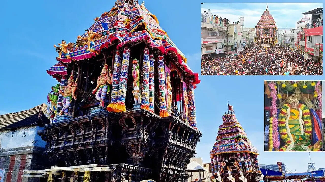 तिरुनेलवेली में 520वें आणि महोत्सव का रथोत्सव संपन्न, लाखों श्रद्धालुओं ने खींचा 450 टन वजनी ऐतिहासिक रथ