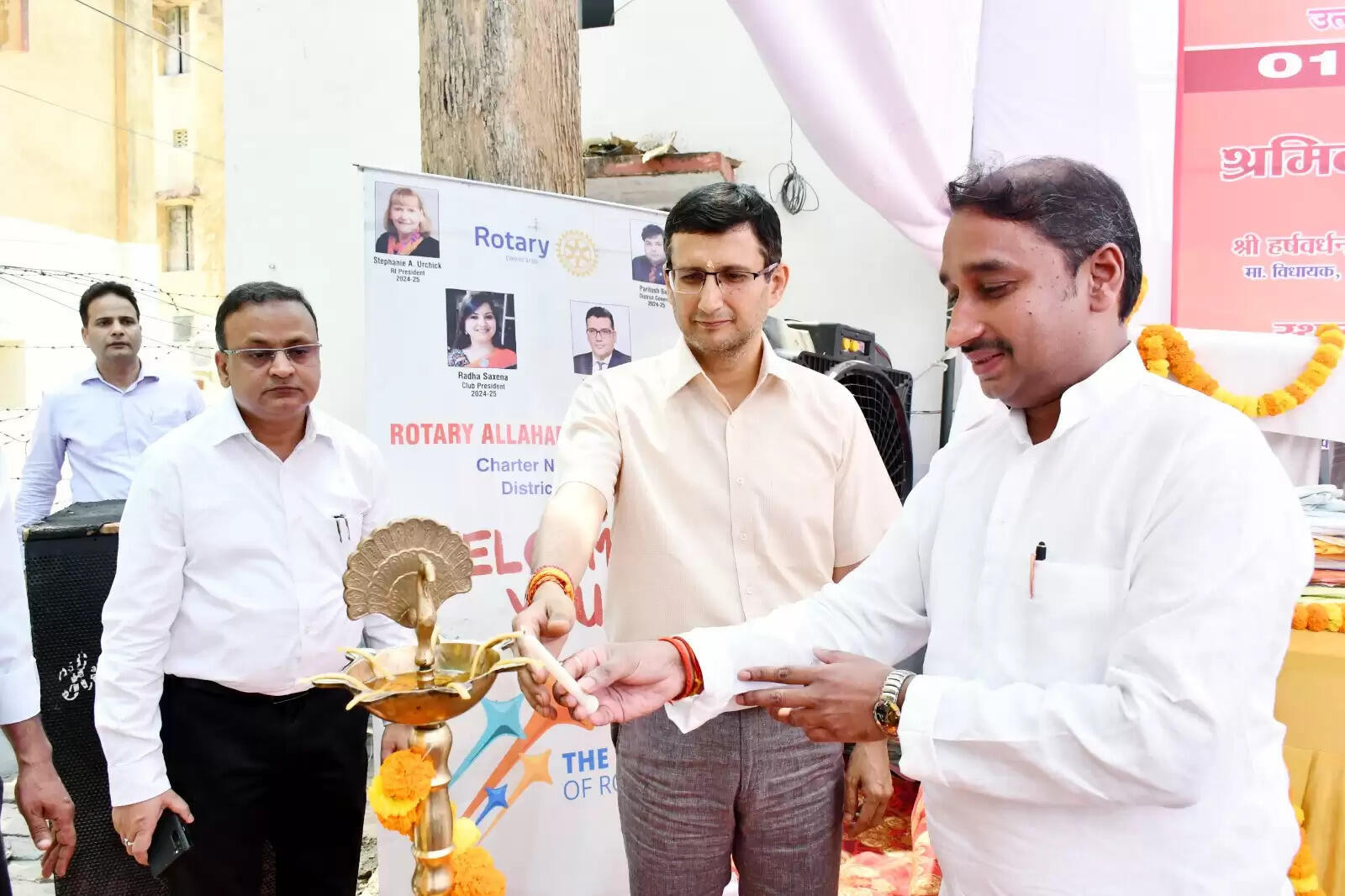 वास्तविक मजदूरों के कल्याण करने को जो भी किया जाय सबसे बड़ा पुण्य : दीपक पटेल