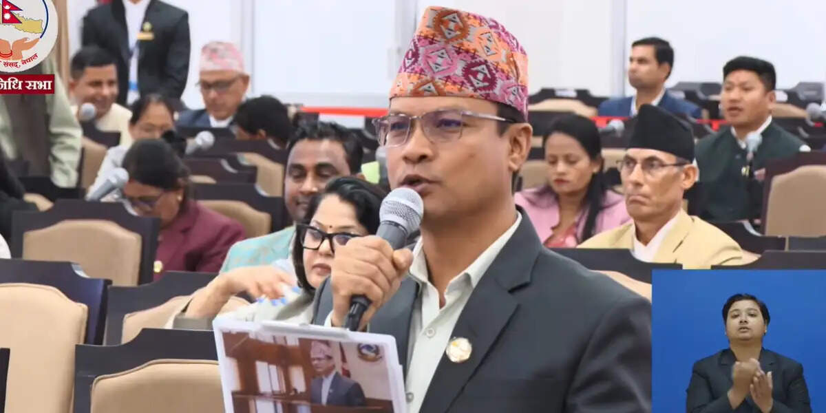 नेपाल में सत्तारूढ़ दल के प्रमुख सचेतक ने संसद में किया सरकार का विरोध