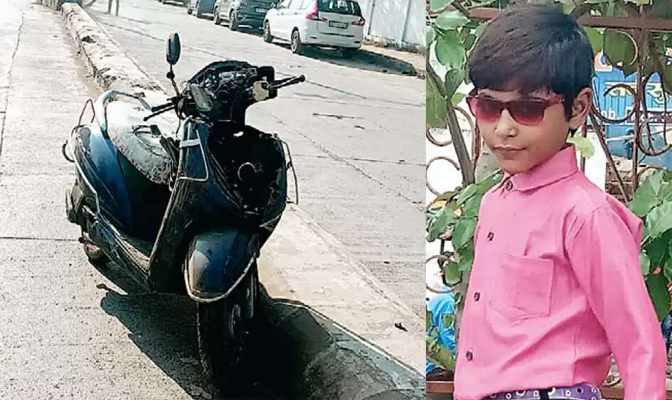 उज्जैनः तेज रफ्तार स्कूटी डिवाइडर से टकराई, कक्षा 9वीं के छात्र की मौत