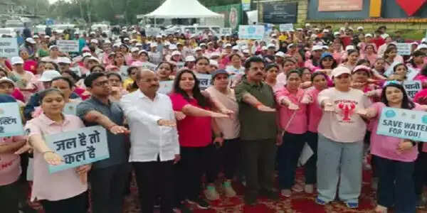 इंदौर में जल संरक्षण के लिए हुई देश की सबसे छोटी ‘मिनी थान’ दौड़, गिनीज बुक में नाम दर्ज