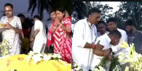 शुभेंदु अधिकारी के सहायक चंद्रनाथ रथ को दी गई अंतिम विदाई, पैतृक गांव में हुई अंत्येष्टि