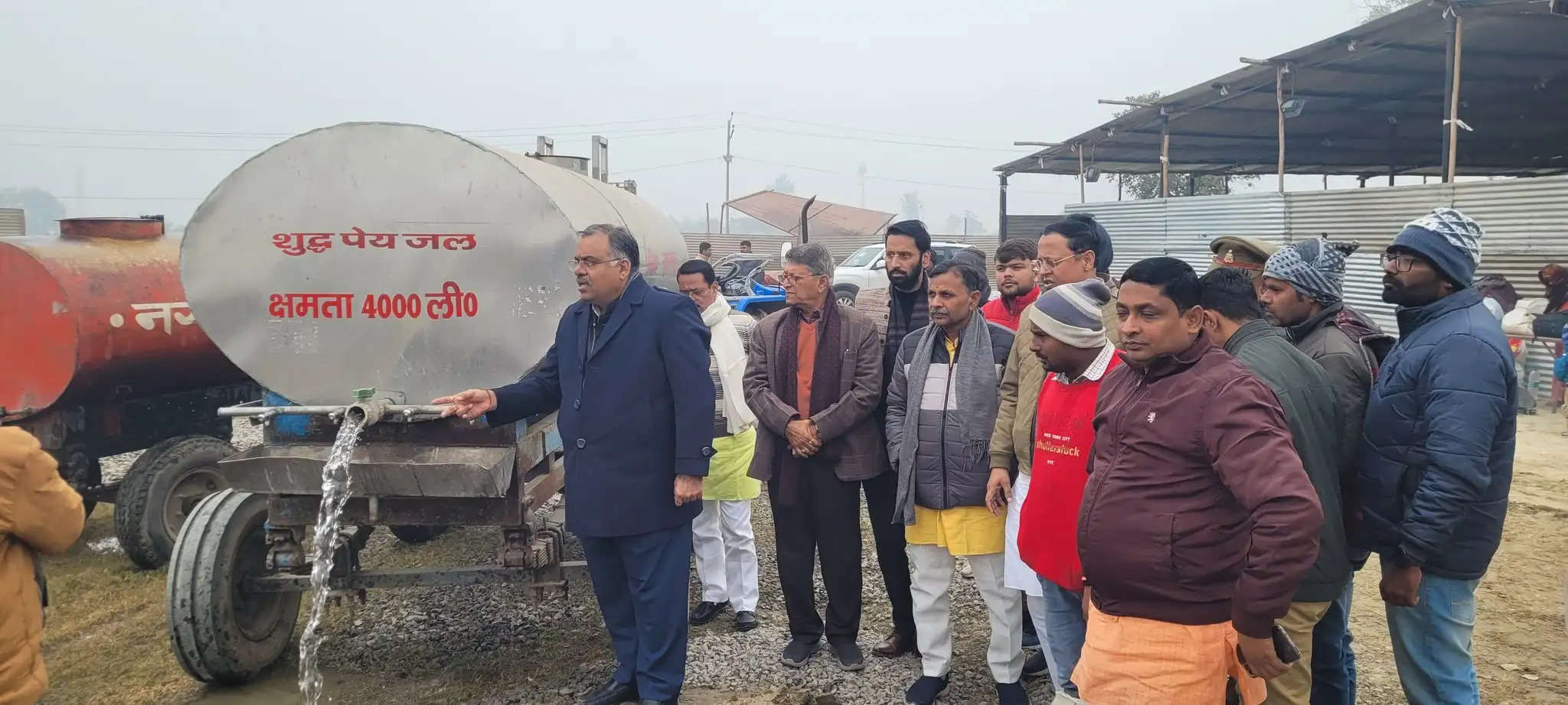 श्रीराम दर्शन यात्रा के लिए बनाई जा रही टेंट सिटी का राष्ट्रीय महामंत्री चुग ने निरीक्षण किया