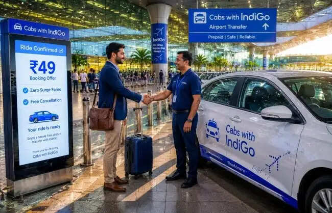 इंडिगो एयरलाइन ने ‘कैब्स विद इंडिगो’ एयरपोर्ट ट्रांसफर सर्विस लॉन्च की