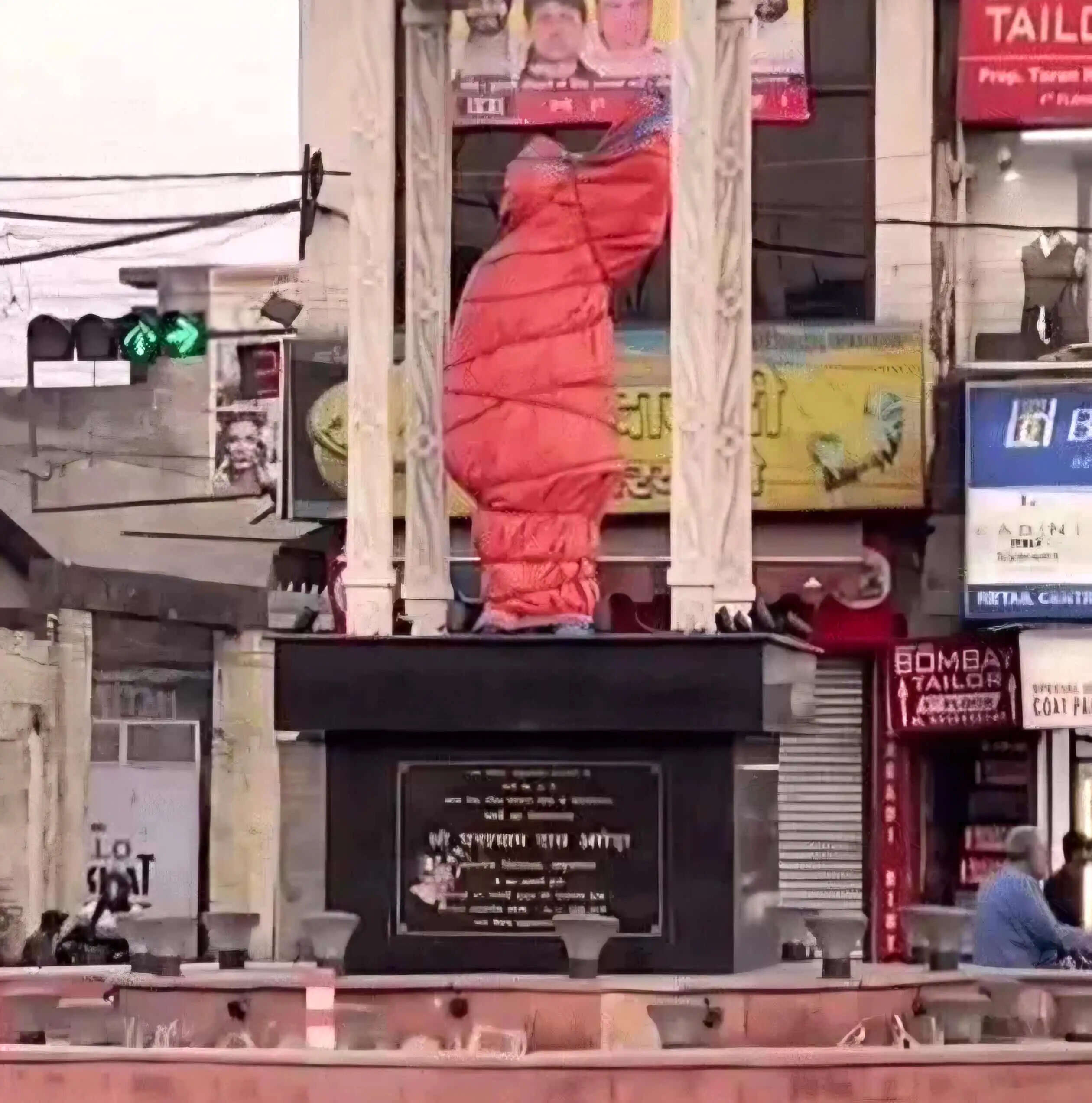 यमुनानगर:डेढ साल से कपड़े में ढकी भगत सिंह की प्रतिमा का युवाओं ने किया अनावरण!