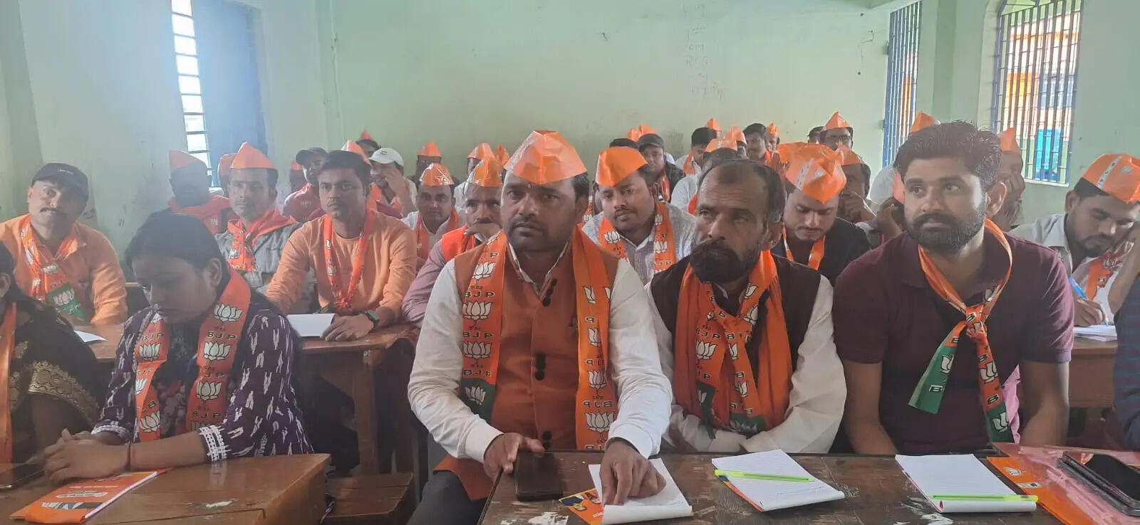 भाजपा के नगर मंडल कार्यकर्ताओं का वर्ग संचालित कर प्रशिक्षण