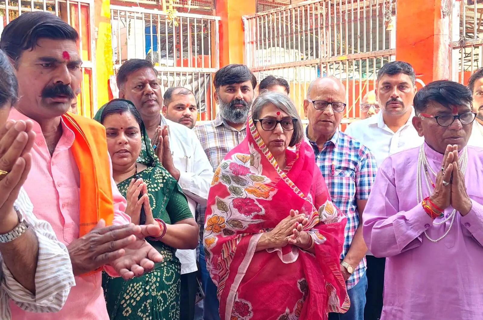 धौलपुर की खुशहाली एवं अच्छी बारिश के लिए मंदिरों में हुई पूजा