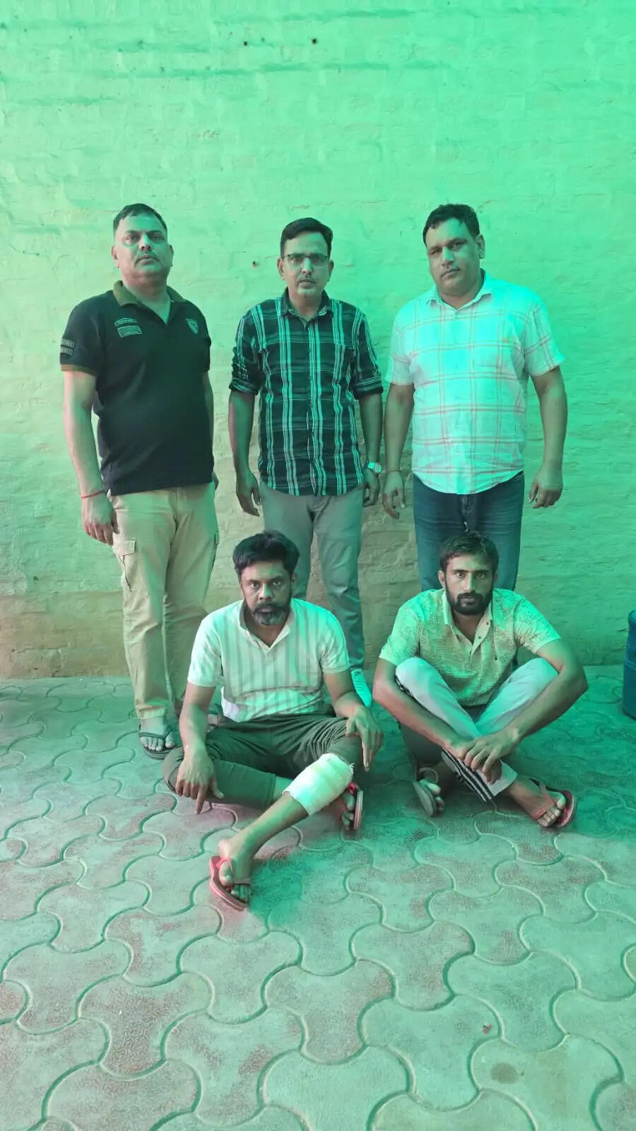 जींद : हफ्ता वसूली और ढाबे में लाखों रुपये की तोड़ फोड़ करने के दो आरोपित गिरफ्तार