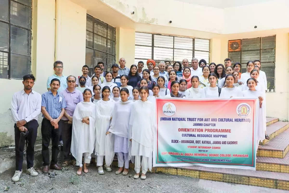 सांस्कृतिक संसाधन मानचित्रण पर ओरिएंटेशन कार्यक्रम आयोजित