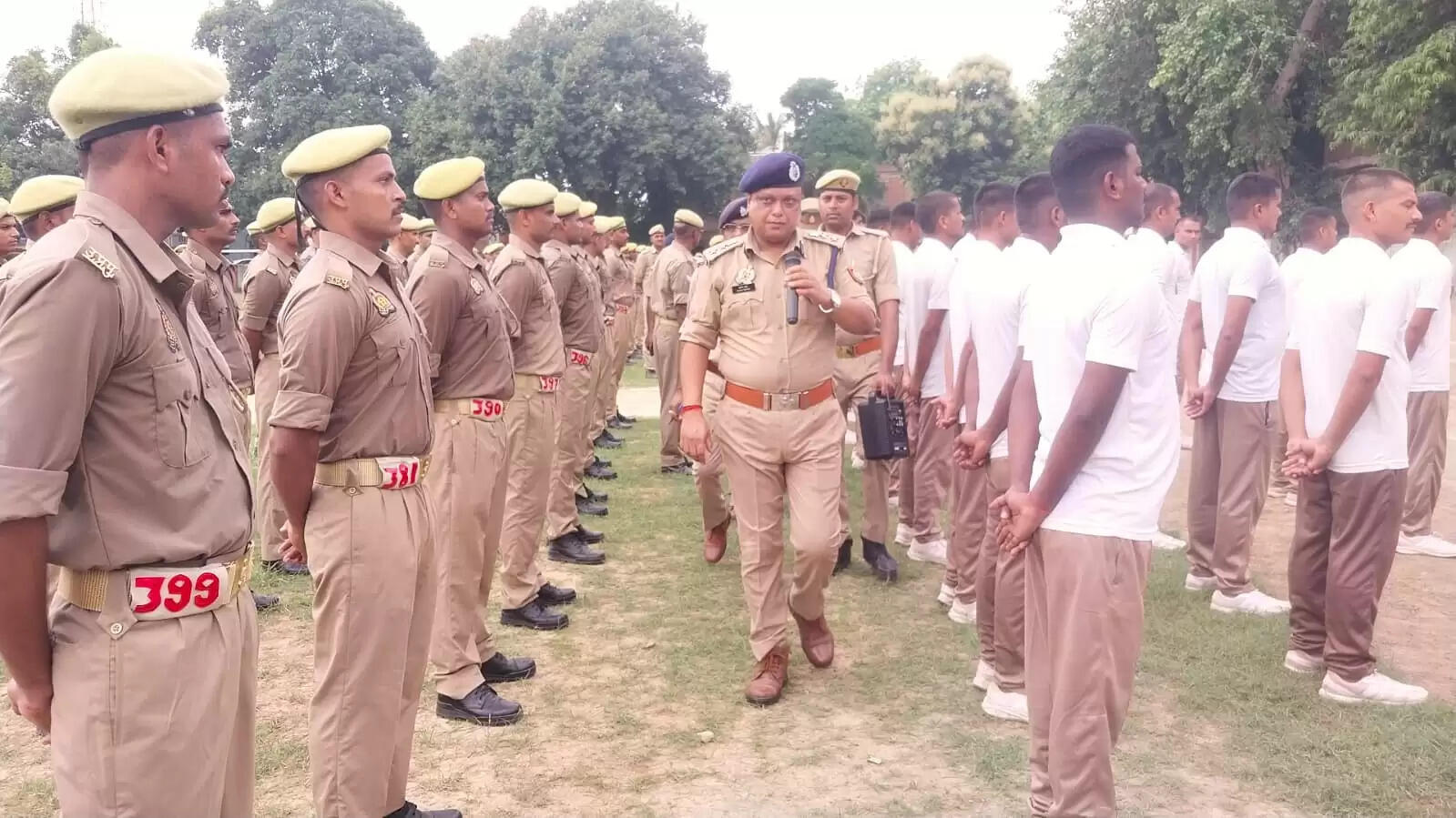 रिक्रूट आरक्षियों की समस्याएं सुनीं, समाधान के दिए निर्देश