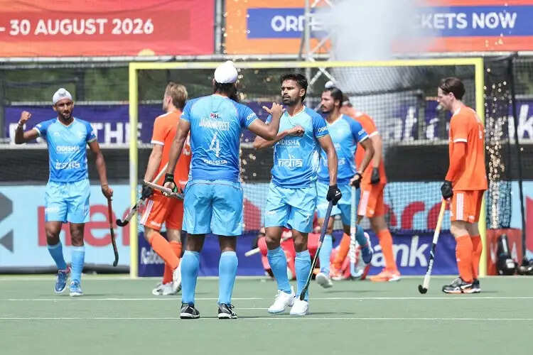 नीदरलैंड को उसके घर में भारत ने चटाई धूल, एफआईएच प्रो लीग में 3-2 से रोमांचक जीत