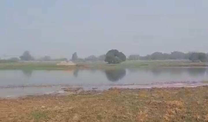 बाणसागर का पानी छोड़े जाने से किसानों की फसल डूबी, मुआवजे की मांग