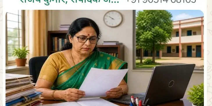 छह माह से अनुपस्थित प्रधानाध्यापिका से किया गया जबाब तलब