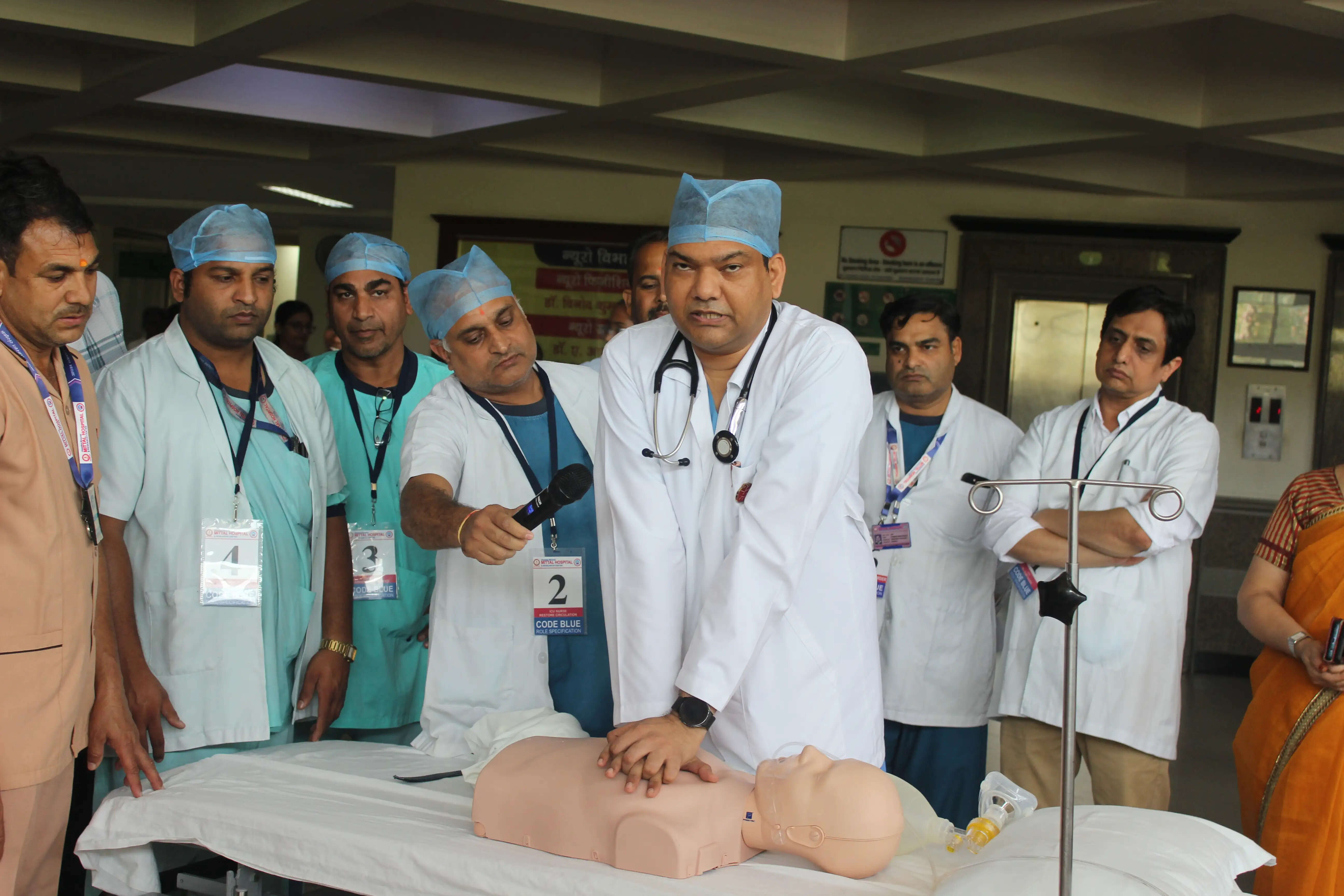 विश्व हृदय दिवस पर सीपीआर ड्रिल, आपात स्थिति में त्वरित मदद का संदेश