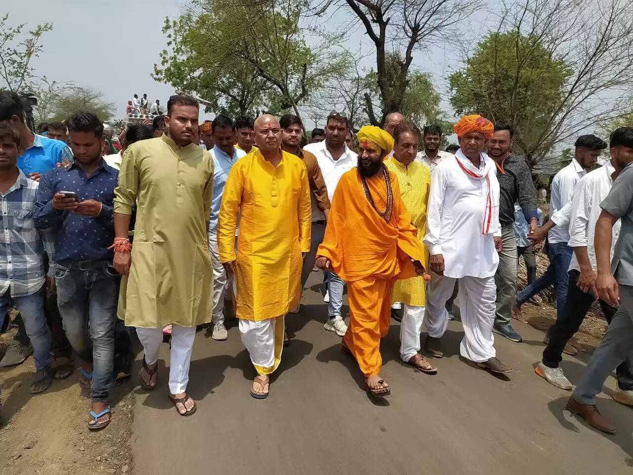 झालावाड़ के कामखेड़ा धाम में कलश यात्रा ने बनाया रिकॉर्ड