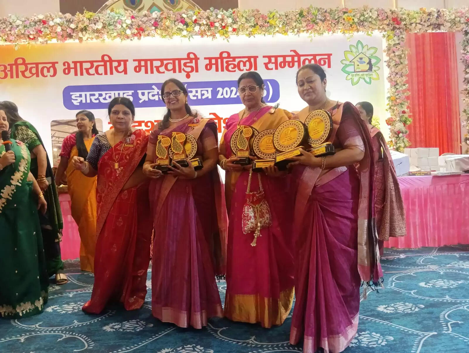 मारवाड़ी महिला समिति को किया गया सम्मानित