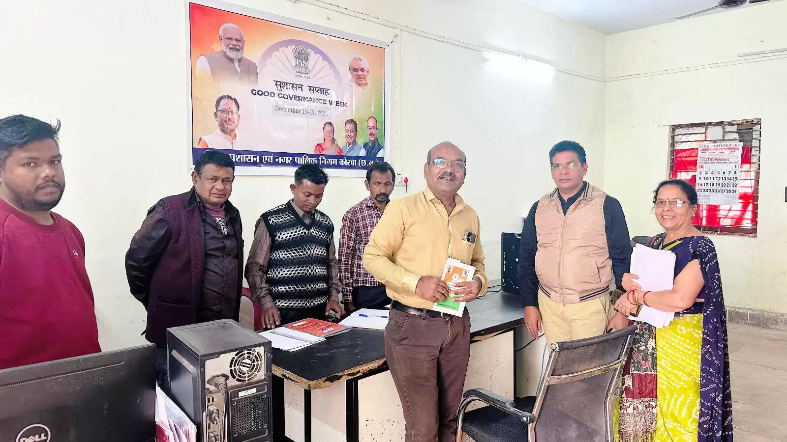 कोरबा निगम के सभी 7 जोन में आज आयोजित किए गए गुड गवर्नेस वीक शिविर