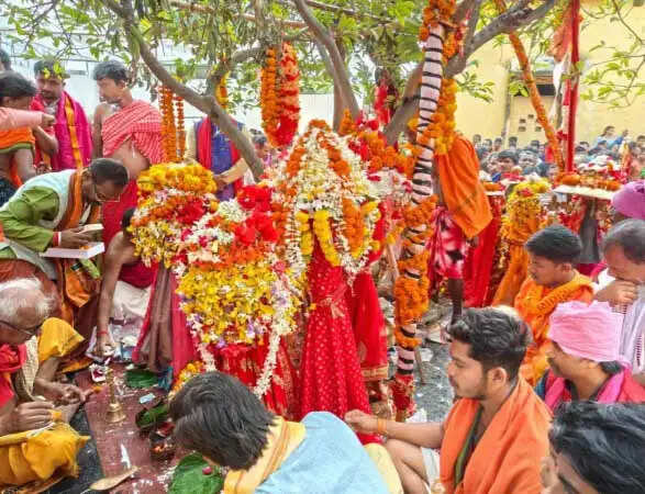 बस्तर दशहरा का अंतिम विधान मावली की डोली व दंतेश्वरी के छत्र की विदाई 27 अक्टूबर को