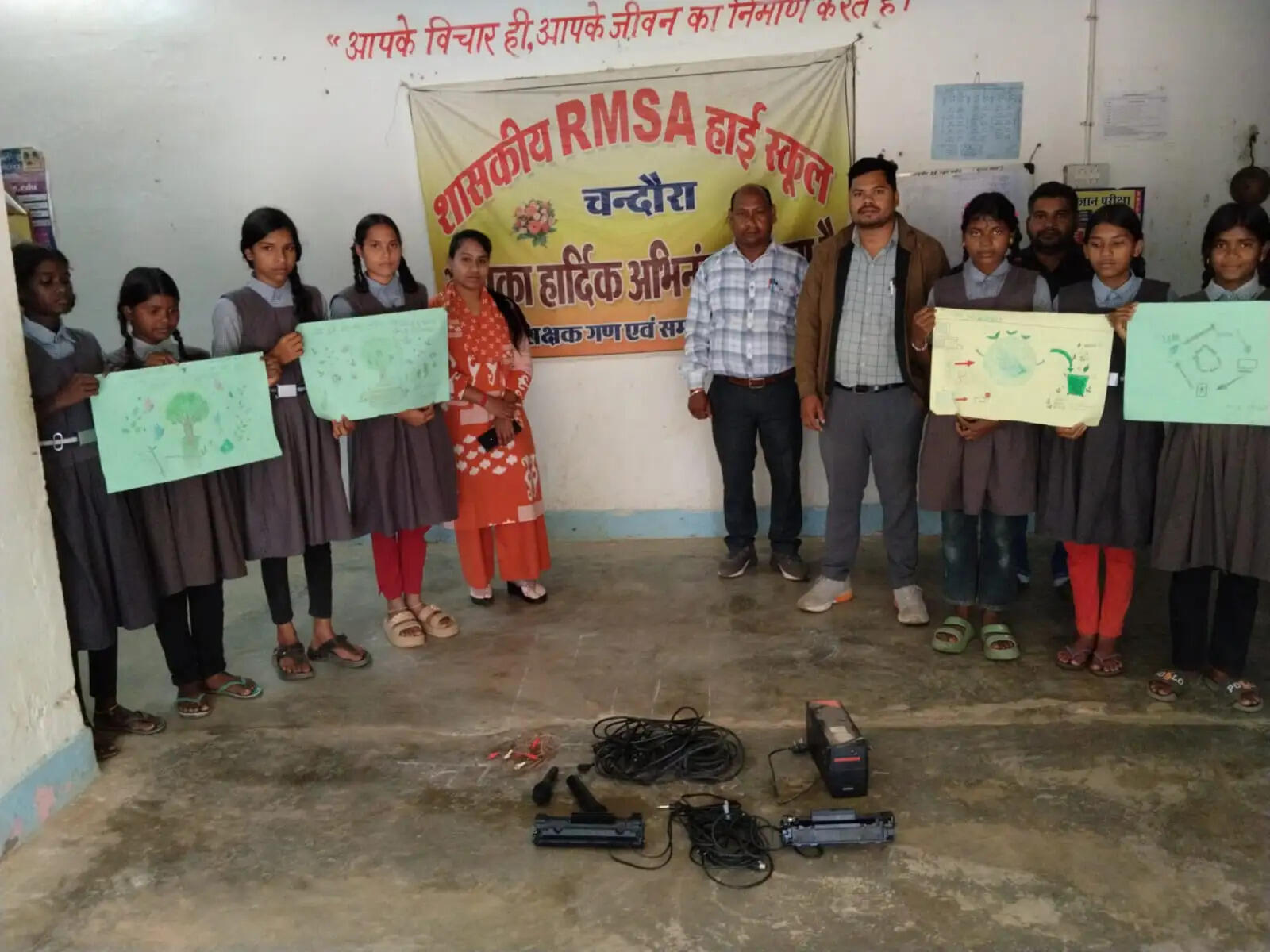 बलरामपुर में विद्यार्थियों ने चलाया ई-कचरा जागरूकता अभियान, स्कूलों में बनाए गए ई-वेस्ट कॉर्नर
