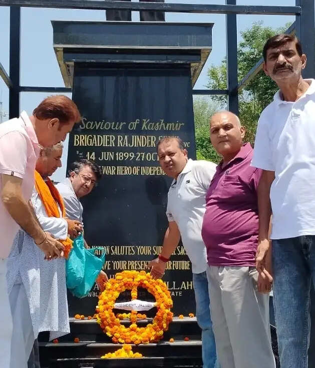 जेकेएनपीपी-भीम ने ब्रिगेडियर राजिंदर सिंह को जयंती पर दी श्रद्धांजलि