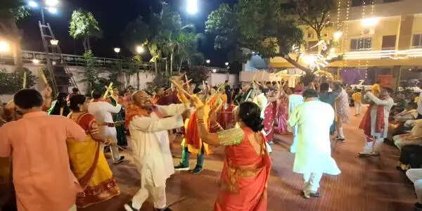 छपरा में डांडिया उत्सव का हुआ आयोजन