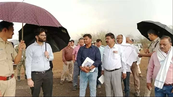 मंडलाः रामनगर में 4-5 मई को होगा आदि उत्सव, एसपी एवं सीईओ ने किया कार्यक्रम स्थल का निरीक्षण