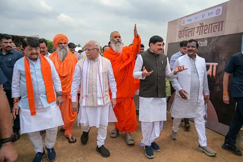 मनोहर लाल ने उज्जैन में किया सिंहस्थ 2028 के निर्माण कार्यों का निरीक्षण