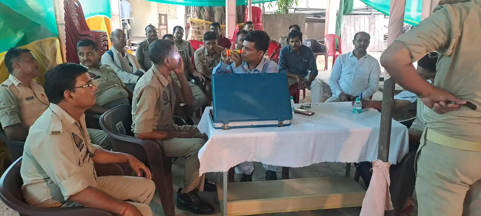 रिजर्व पुलिस लाइन में लगा वामा वेलनेस मेडिकल कैंप, 95 पुलिसकर्मियों व परिजनों का हुआ स्वास्थ्य परीक्षण