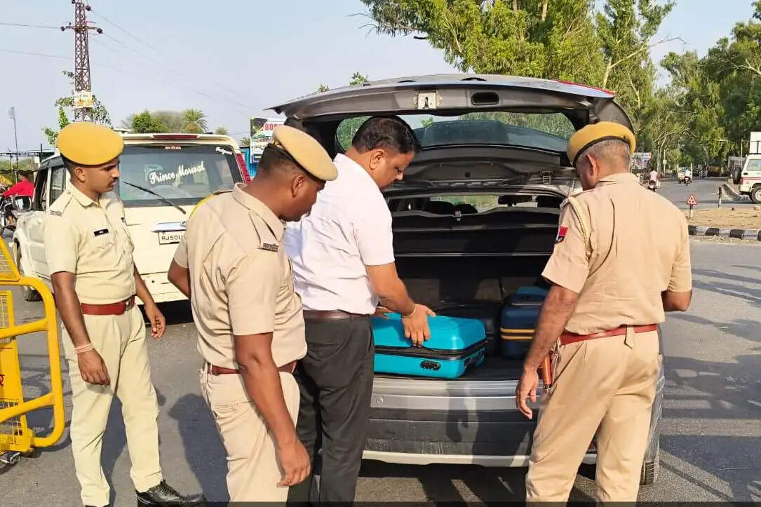 राजस्थान पुलिस का मेगा नाकाबंदी अभियान: एक ही दिन में 15 हजार से अधिक चालान