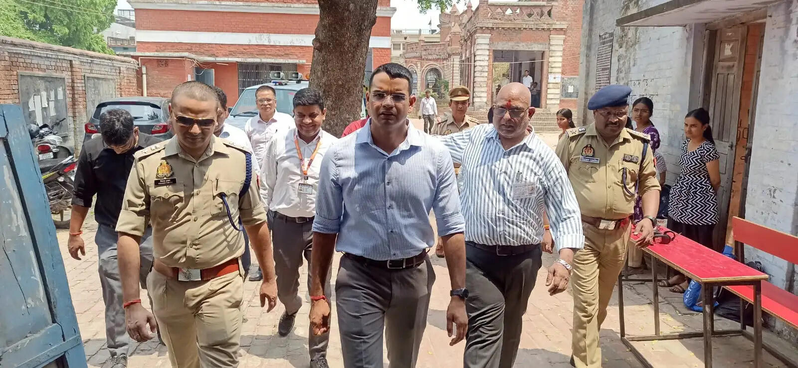 होमगार्ड भर्ती परीक्षा में पहले दिन 4416 अभ्यार्थियों ने दी परीक्षा