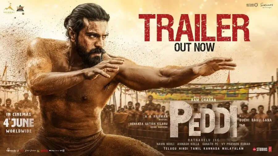 राम चरण की 'पेड्डी' का दमदार ट्रेलर रिलीज
