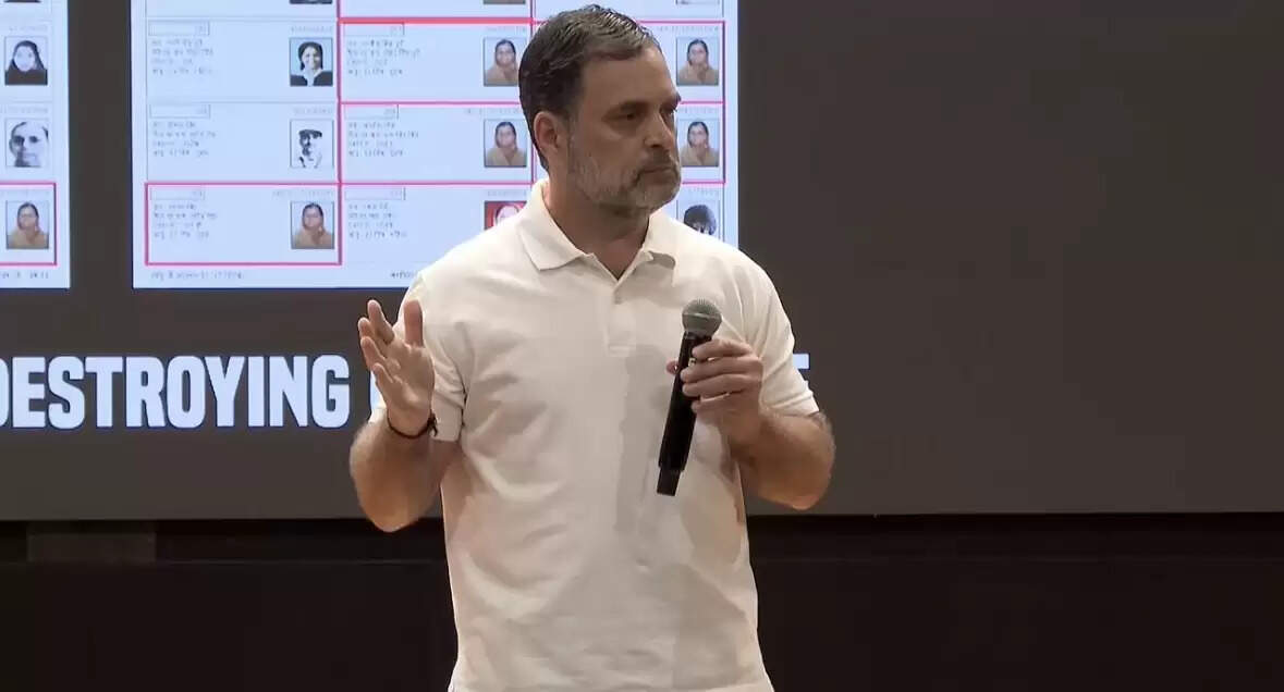 राहुल गांधी का आरोप- हरियाणा चुनाव में 25 लाख फर्जी वोट से जीती गई कांग्रेस की जीत, अब बिहार में साजिश