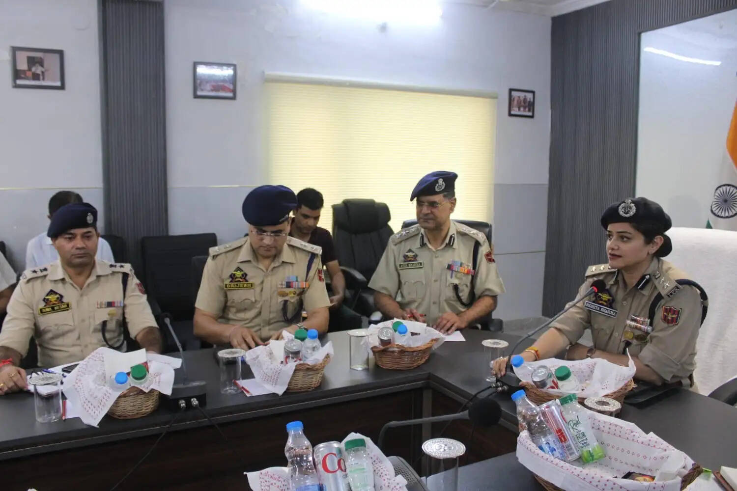 एसएसपी कठुआ ने श्री अमरनाथ जी यात्रा-2026 को लेकर सुरक्षा समीक्षा बैठक की