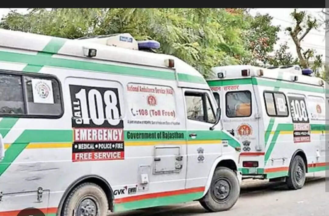 रविवार देर रात से थम जाएंगे 108 और 104 एम्बुलेंस के पहिए