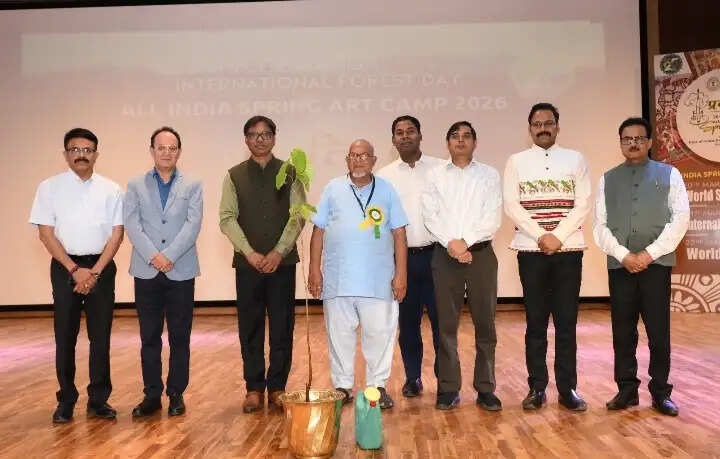 अंतरराष्ट्रीय वन दिवस पर रांची में ‘स्प्रिंग आर्ट कैंप-2026’ का सफल आयोजन